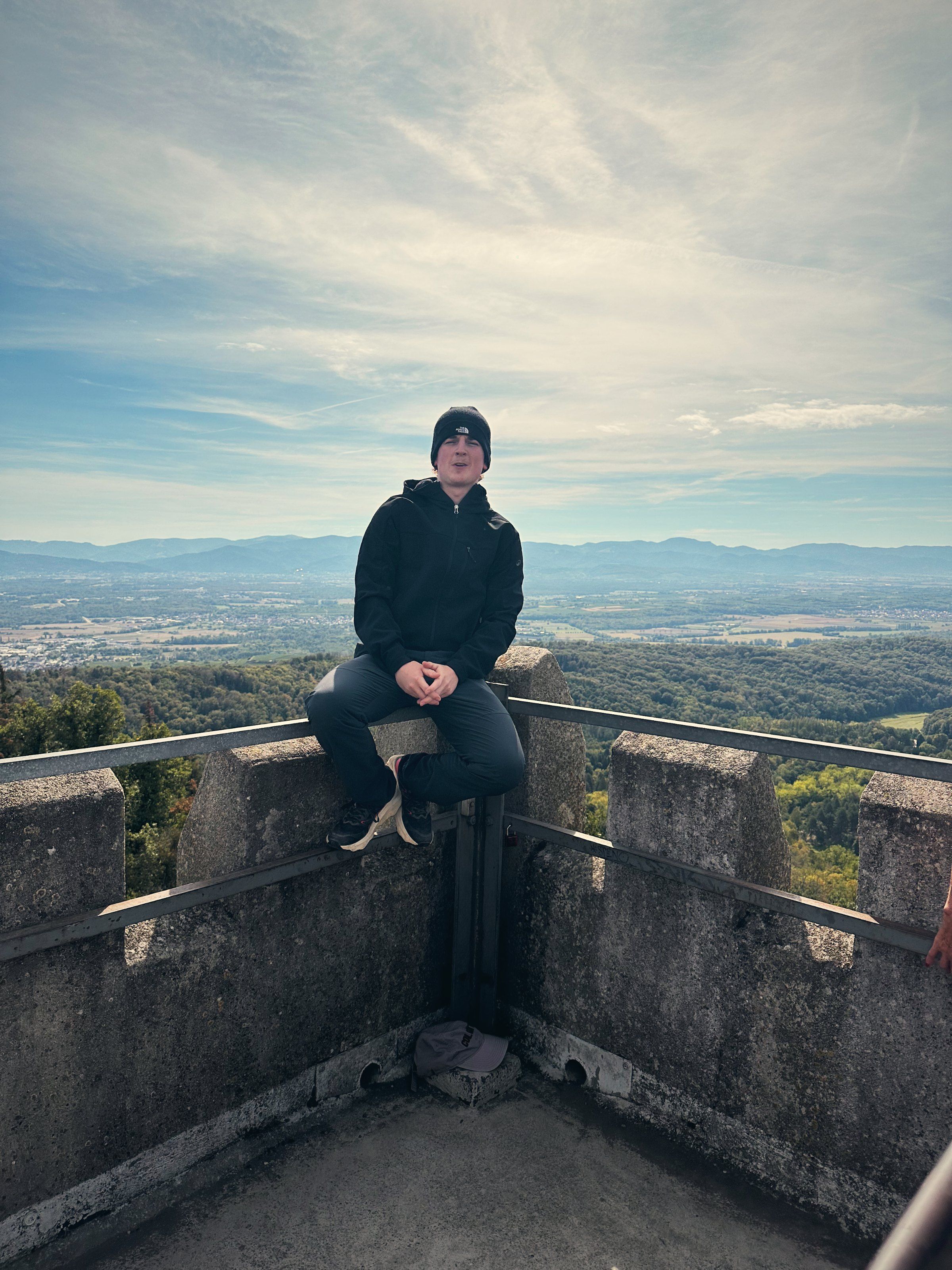 Tea on the lookout tower